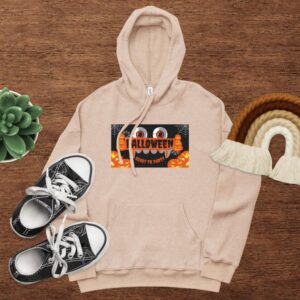 Ready to Party Embroidered Sueded fleece hoodie