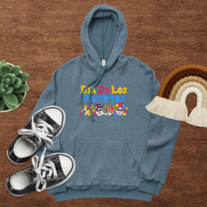 Dia De Los Muertos Embroidered fleece hoodie
