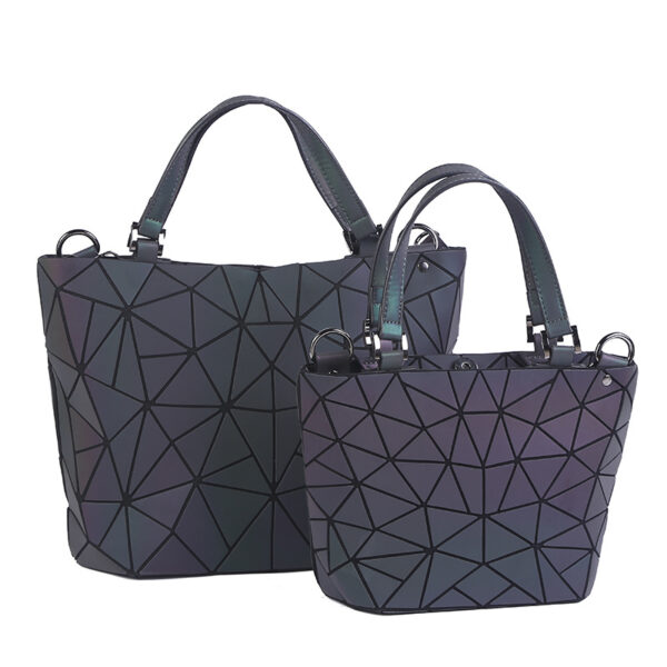 Geometric Foldable Tote Bag