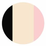 Black Beige Pink